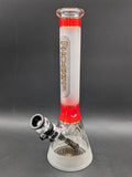Phoenix 13" Sandblasted Color Accent Beakers-Avernic Smoke Shop