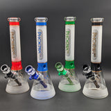 Phoenix 13" Sandblasted Color Accent Beakers-Avernic Smoke Shop