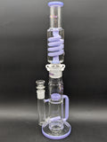 Phoenix 17" Dual Perc Glycerin Recycler Tube-Avernic Smoke Shop