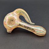 Phoenix Dual Horned Fumed Hand Pipe-Avernic Smoke Shop