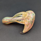Phoenix Dual Horned Fumed Hand Pipe-Avernic Smoke Shop