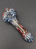 Phoenix Fully Worked Wig Wag Screened Pipe-Avernic Smoke Shop