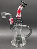 Phoenix Glass Wig Wag Loop Dab Rig-Avernic Smoke Shop