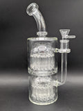 Pulsar 60-Arm Glass Water Pipe | 11" | 14mm-Avernic Smoke Shop