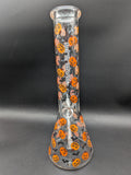 Pulsar Cackling Pumpkins Batty Beaker Glass Water Pipe | 14mm-Avernic Smoke Shop
