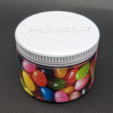 Pulsar Discrete Object 4pc Metal Grinders-Avernic Smoke Shop