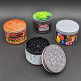 Pulsar Discrete Object 4pc Metal Grinders-Avernic Smoke Shop