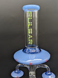 Pulsar Far-Out Visitors Recycler Glass Water Pipe | 17.25"-Avernic Smoke Shop