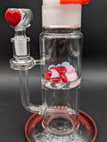 Pulsar Hidden Hearts Stackable Glycerin Bong | 13.75"-Avernic Smoke Shop