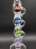 Pulsar Stacks on Stacks Glass Water Pipe | 12"-Avernic Smoke Shop