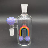 Rainbow Clouds Ash Catcher 14mm - Avernic Smoke Shop