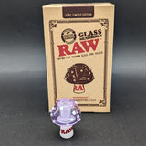 RAW® - Glass Mushroom Cone Holder-Avernic Smoke Shop