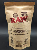 RAW Pre-Rolled Wide Tips - 180pc Bag-Avernic Smoke Shop