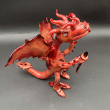 Red Dragon Heady 9" Dab Rig - LLG-Avernic Smoke Shop