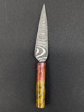 Resin Handle Damascus Steel Dagger Dab Tool 4"-Avernic Smoke Shop