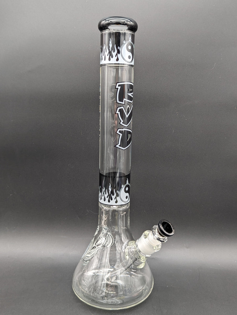 RVD Glass Flaming Zen Beaker Bong – Avernic Smoke Shop