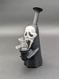 Screaming Ghost Face Silicone Bubbler-Avernic Smoke Shop