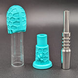 Silicone and Glass Classic Nectar Collector-Avernic Smoke Shop