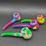 Silicone Sherlock Pipe w/ Bees-Avernic Smoke Shop