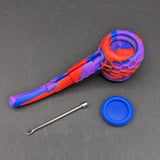 Silicone Sherlock Pipe w/ Bees-Avernic Smoke Shop