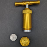 Simple T-Style Aluminum Pollen Press-Avernic Smoke Shop