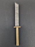 Single Edge Great Swords Damascus Steel Dab Tool-Avernic Smoke Shop