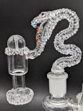Space King - 14mm Quartz Snake Banger-Avernic Smoke Shop
