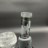 Temple of the Dragon 7" Dab Rig - Smoke - Avernic Smoke Shop