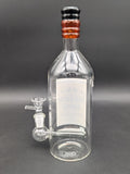 Tequila Bottle Glass Water Pipe | 9.5" | 14mm F-Avernic Smoke Shop