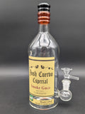Tequila Bottle Glass Water Pipe | 9.5" | 14mm F-Avernic Smoke Shop