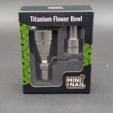 Titanium Flower Bowl Replacement for MiniNail Flower Wand-Avernic Smoke Shop