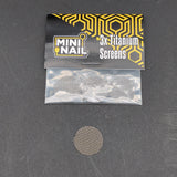 Titanium Screens 3/4" - 3 Pack - For MiniNail Flower Wand-Avernic Smoke Shop