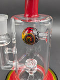Toro Jetperc Full Color Dab Rig 7.5"-Avernic Smoke Shop