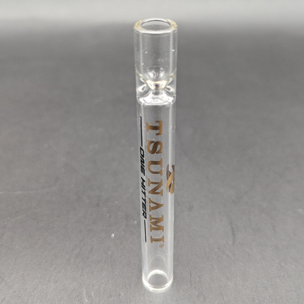 その他 Glass wood amber one hitter Everyday Essentials One Hitter Glass Pipe 5 Inch