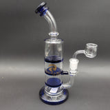 Tsunami Concentrate Rig Double Honeycomb Turbine 8″-Avernic Smoke Shop