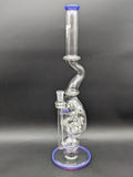 Uzzi Glass Swiss Perc Bong - Front Feeder-Avernic Smoke Shop