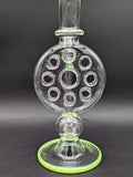 Uzzi Glass Swiss Perc Bong - Slime Green-Avernic Smoke Shop