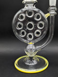 Uzzi Glass Swiss Perc Bong - Yellow-Avernic Smoke Shop