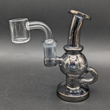 Visible Spectrum Electroplated Glass Ball Rig | 4.75"-Avernic Smoke Shop