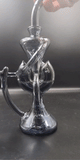 10" Genie Metallic swirl chamber recycled rig - Avernic Smoke Shop