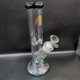 12" Bougie Glass Straight Tube Bong 7mm - Avernic Smoke Shop