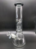 12" Genie Beaker w/ Tree Perc Bong - Avernic Smoke Shop