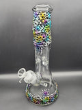 13" 3D Graphic Beakers Assorted Designs - Avernic Smoke Shop