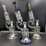 14" Tsunami Glass Microscope Bong - Avernic Smoke Shop