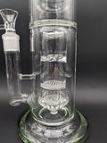 16" Triple Perc Tornado Straight Tube Bong - Avernic Smoke Shop