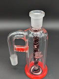 2K Glass 18mm Worked Ash Catcher and Bowl Combo - Avernic Smoke Shop