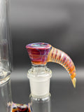 2K Glass Dual Inline to 8 Arm Bongs - Color Accented - Avernic Smoke Shop