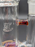 2K Glass Dual Inline to 8 Arm Bongs - Color Accented - Avernic Smoke Shop