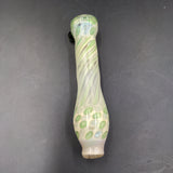 3.5" Thick Glass Polka Dot Chillums - by LimboGlass - Avernic Smoke Shop