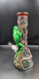 3D Lizard Beaker Heavy Glass Bong - Avernic Smoke Shop